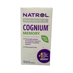Natrol Cognium Memory Supplement Tablet 60ct. – Exp 12/26