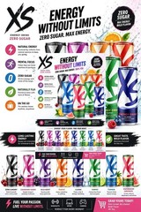XS Energy Drink – Sugar-Free Energy Boost (1 case of 12)
