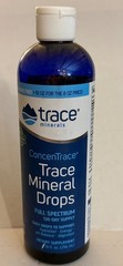 Trace Minerals ConcenTrace Trace Mineral Drops Full Spectrum 10 Fl Oz 120 Day