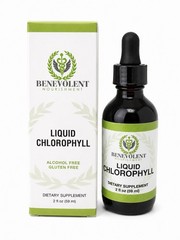 Benevolent Nourishment Liquid Chlorophyll Drops 2 fl oz 59ml Dietary Supplement