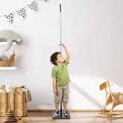 Digital Height and Weight Scale (0.2kg-180kg) Weight Scale Platform & Height Rod