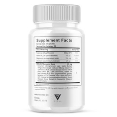 (5 Pack) Gluconull Caps Gluco Null Capsules for Glycogen Support (300 Capsules)