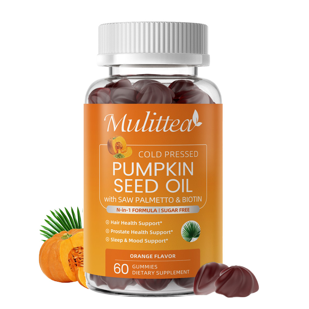 Pumpkin Seed Oil Cold Pressed w/ Saw Palmetto Hair & Prostate Health Support