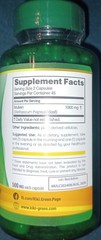 KIKI Green Mullein Leaf Extract Capsules Vegan Herbal Supplement Lung Cleanse 90