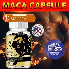 Maca 120pcs – Support Energy Levels, Balance Hormones, Improve Negative Mood