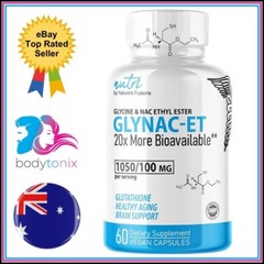 NUTRI GLYNAC-ET Glycine NAC Ethyl Ester Healthy Aging Glutathione Brain Support