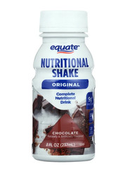 Equate Original Meal Replacement Shake Chocolate 8oz 24 Pack