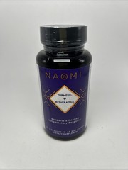 NAOMI Turmeric & Resveratrol. Healthy Inflammatory Response. 60 Cap. Exp 6/27