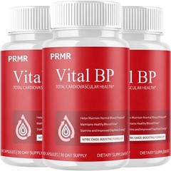 (3 Pack) Vital BP Advanced Blood Support Vitamin Formula VitalBP – 180Capsules