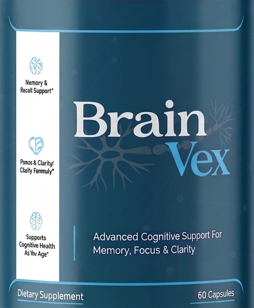 Brain Vex Mind & Cognitive Support Dietary Supplement 60 Capsules of BrainVex