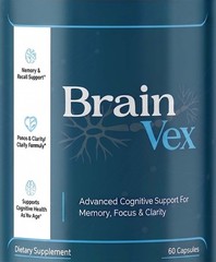 Brain Vex Mind & Cognitive Support Dietary Supplement 60 Capsules of BrainVex