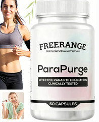 FreeRange ParaPurge Advanced Parasite Cleanser Para Purge 60 Capsules 3 Pack