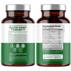 Kidney Support Supplement with 21 Herbs & Cranberry, Astragalus, Uva Ursi – 60 C
