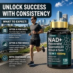 2x Nicotinamide Riboside Anti Aging & Cell Regeneration, NAD Booster Resveratrol