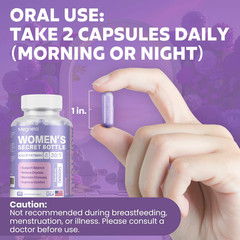 Women’S Secret Bottle-60 Tablets -Healthcare Kacip Fatimah 1000MG |Plus Includin
