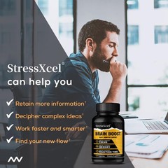 Brain Boost Nootropic Supplements Improve Cognitive Memory Mental Clarity 120 CT