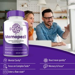 Memopezil Capsules, Max Strength, Memo Pezil for Clarity and Health (5 Pack)