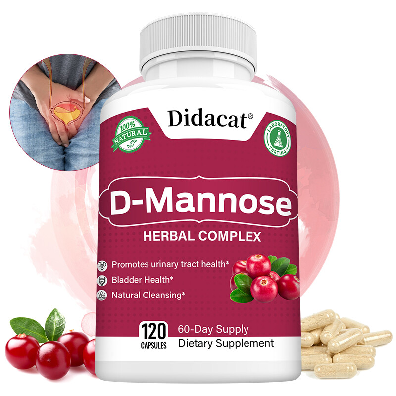 D-Mannose 1000mg Complex Capsules Maintain Bladder and urinary function health