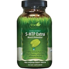 Double Potency 5-HTP Extra – Relaxation & Mood Support – 60 Liquid Soft-Gels