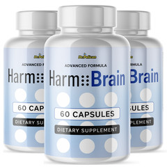 Harm Brain- Brain Support- 3 Bottles- 180 Capsules