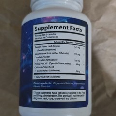 Nerve Alive Magnesium Dietary Supplement Veggie Capsules 60 Ct Exp 05/2028