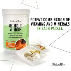 NaturalSlim Metabolic Vitamins – Combination of High Potency Multivitamins, M…