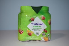 Vitafusion Calcium + D3 Vitamin Gummies, 200 ct. 2 Pack