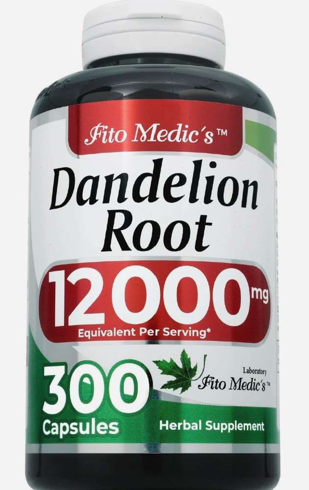 FITO MEDIC’S Dandelion | Dandelion Root Capsules | Dandelion Pills | 300 Capsule