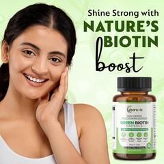 Ved.roots Green Biotin 30 Veg Tablets Pack of 5