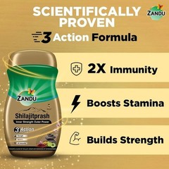 Zandu Shilajitprash 450g | Chyawanprash + Shilajit | Immunity & Energy