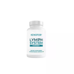 Lymphatic System Support Supplement, Detox Cleanse Vegan Capsules 60 Capsules US