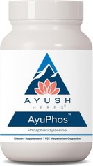 Ayush Herbs AyuPhos, Phosphatidylserine, Soy-Free, 90 Vegetarian Capsules