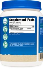 Nutricost Organic Ceylon Cinnamon Powder (2 pounds) – Vegan, Gluten-Free