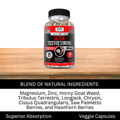 (2 Pack) Ultra Testosterone 90Ct, Muscle & Testosterone Support, Bodybuilding