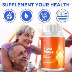 Quality Flexi Move Joint Support Advanced Formula Supplement FlexiMove 60 Caps