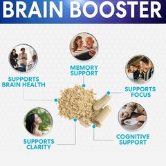 Brainol Advanced Formula Memory & Focus Support Vitamin Supplement 60 Capsules