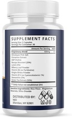 MemoPryl Brain Support Supplement Memory, Focus & Mental Clarity Bacopa, Ginkgo