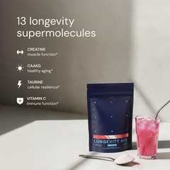 Blueprint Bryan Johnson Longevity Mix 30 Servings Blood