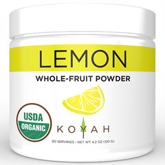 Organic Lemon Powder – USA or Mexico Grown & Freeze-dried