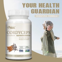 Cordyceps Capsules 2000mg – Immune & Energy Boosting Supplement, Metabolism
