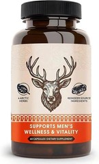 Primal Viking Men’S Overall Well-Being Supplement – Arctic Herbal & Caribou Extr