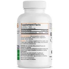 Bronson Vitamin B-6 100 mg – 250 Tablets – 250 Day Supply