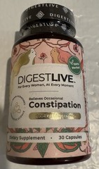 DigestLive Menopause Herbal Constipation Relief Support Supplement Fennel Senna