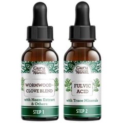 GuruNanda Paracleanse 2 Step Kit (2x 1 Fl Oz) Exp: 09.2024+
