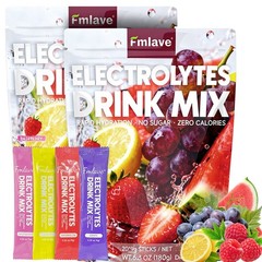 Electrolyte Hydration Packets – Best Electrolytes Drink Mix – Sugar Free Formula