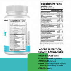Healthy Flow Total Support-Cardiovascular & Blood Support- 5 Bottles- Genuine