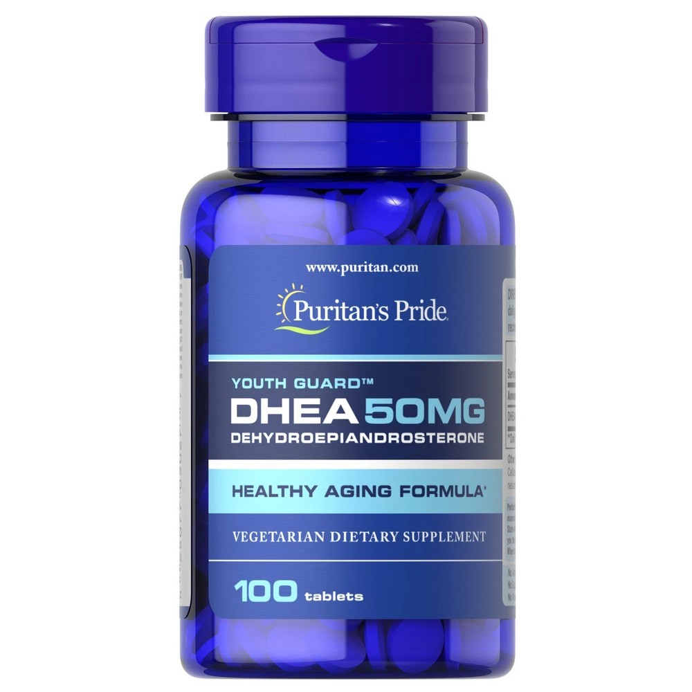 Puritan’s Pride DHEA 50mg – 100 Tablets