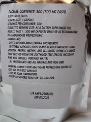 Amla Capsules – 300 Pack – Made Fresh On Demand!