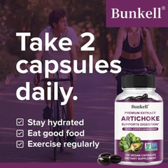 Liver Cleansing Detox Milk Thistle Extracts Silymarin, Artichoke
