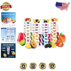 Nootropic Drink 12pk: High Performance D-BHB Ketones, Zero Crash, Ready to Drink